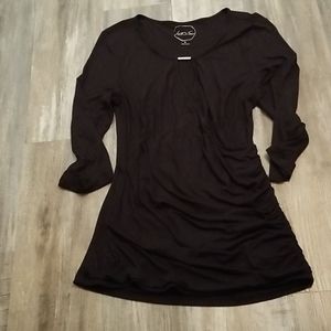 Inc sexy peekaboo front blouse or short dress